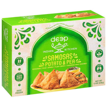 Deep Potato & Peas Samosa 212g -  8 Pc