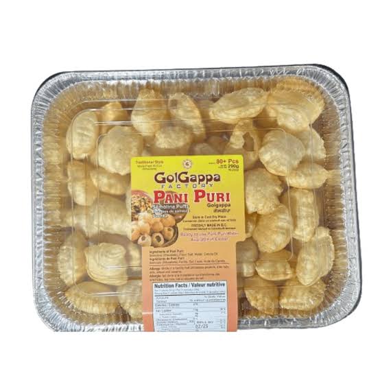 Golgappa Factory Panipuri 80pc / 290g
