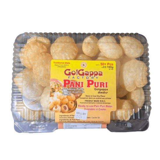 Golgappa Factory Panipuri 50pc / 190g