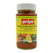 Priya Mixed Vegetable Pickle 300gm