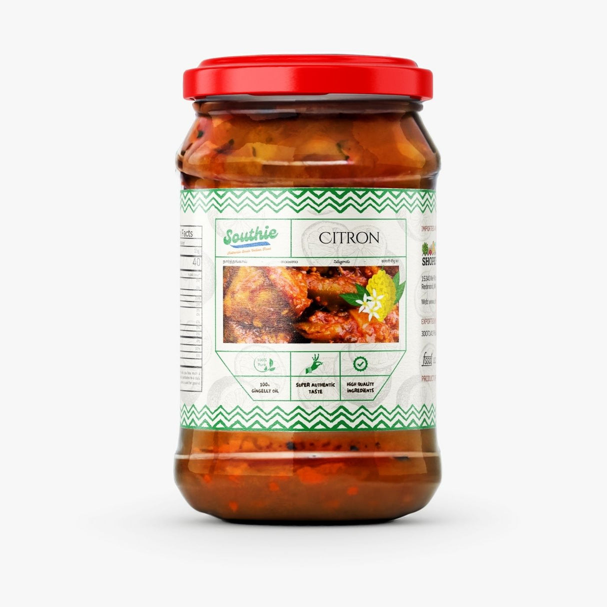 Southie Citron Pickle 300g