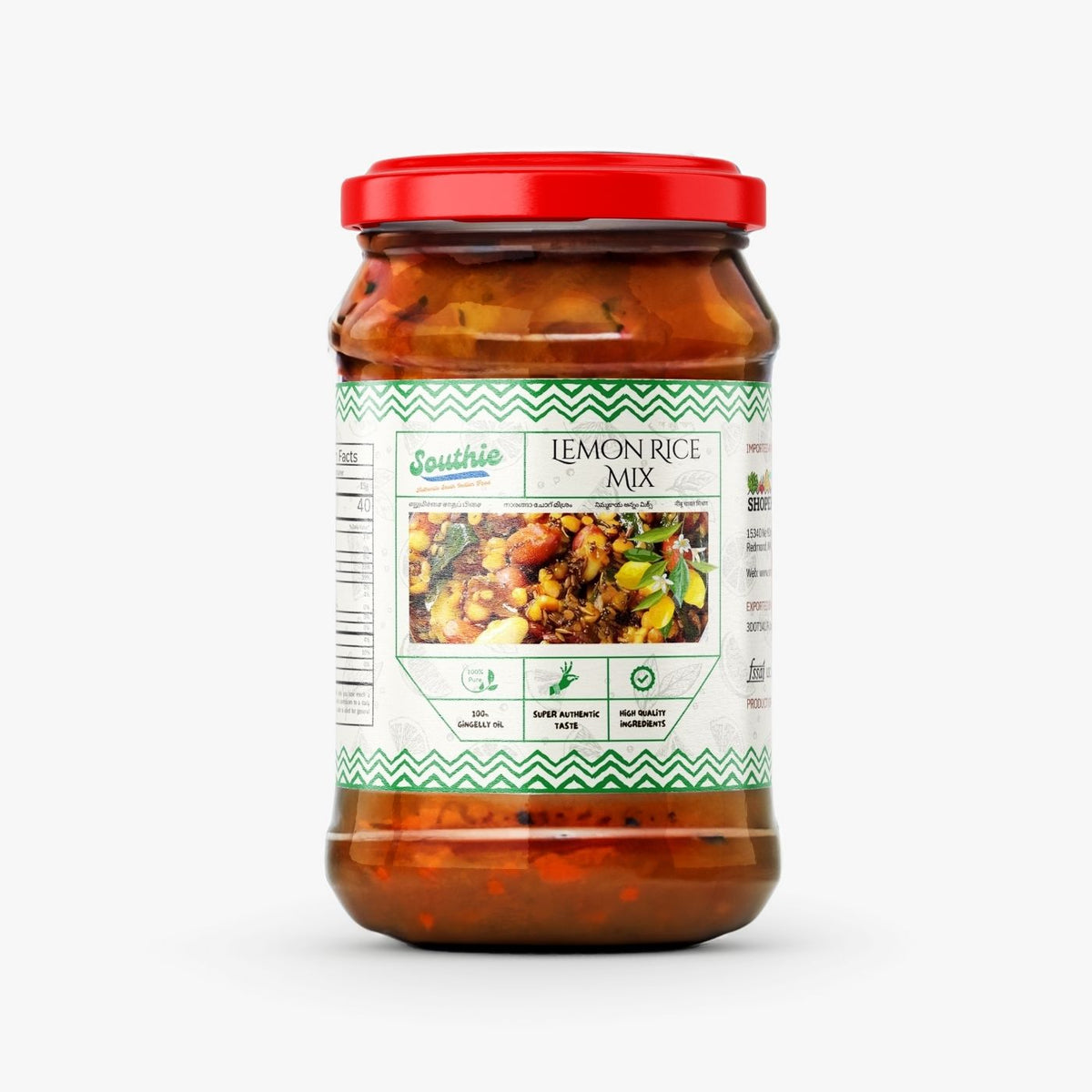 Southie Lemon Rice Mix 300gm – Maurya Grocery