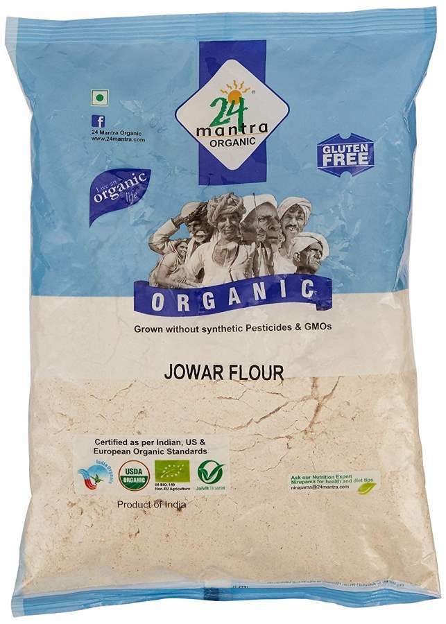 24M Org Jowar Flour 2LB