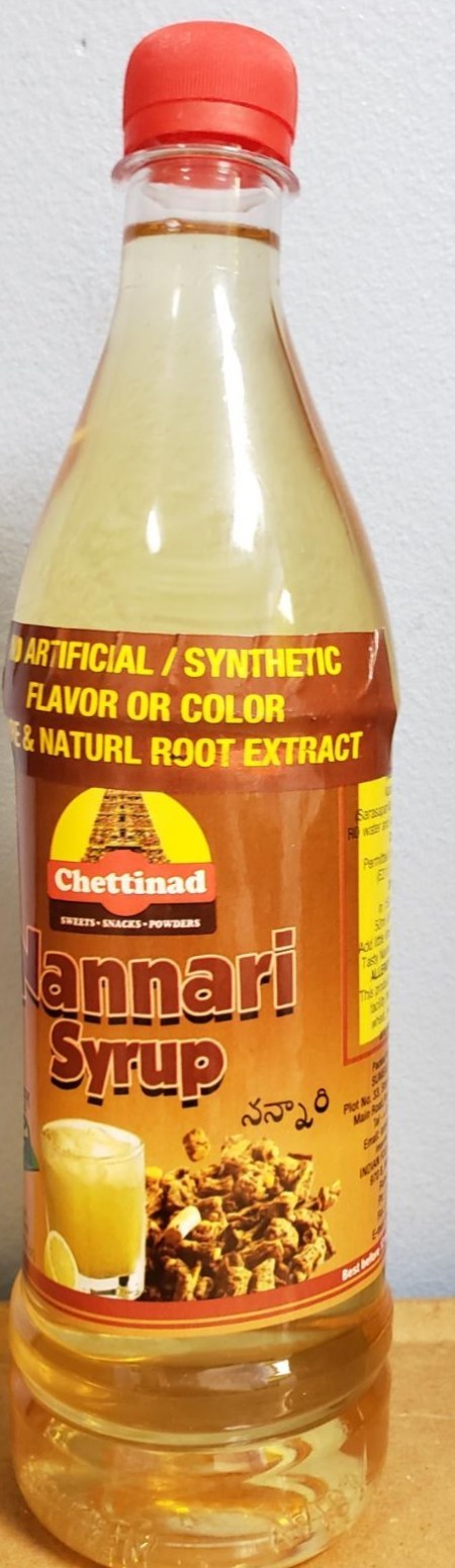 Chettinad Nannari Syrup 750ml