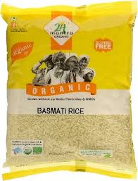 24M Org Basmati Rice 8LB