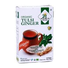 24M Org Tulsi Ginger Tea 50g