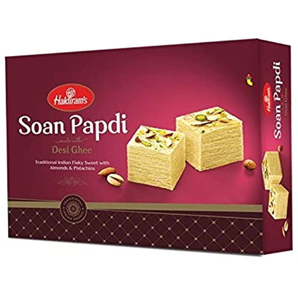 Haldiram Premium Soan Papdi Made with Desi Ghee 500g