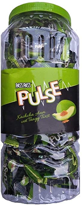 Pulse Kachcha Aam Candy  Jar 150Pc / 600gm