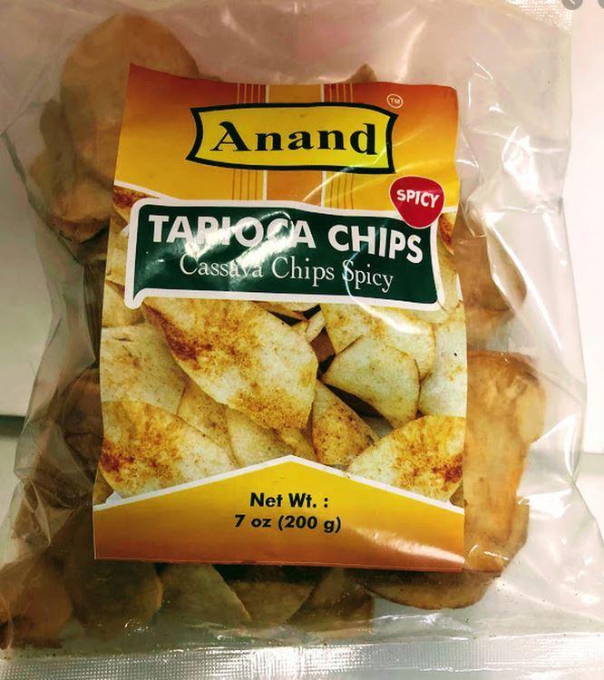 Anand Tapioca Chips Spicy 200gm