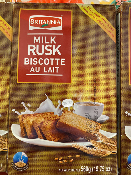 Britannia Milk Rusk 19.75oz