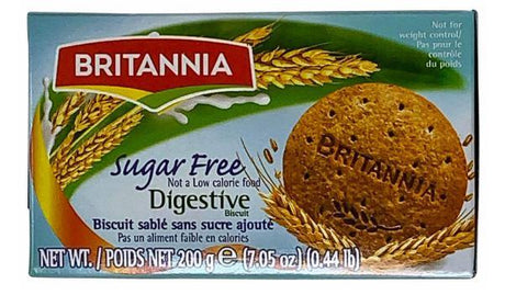 Britannia Digestive Sugar Free 7oz