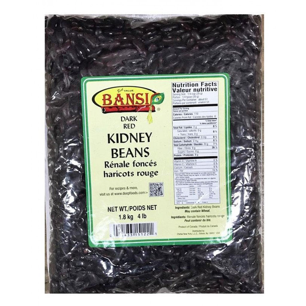 Bansi Dark Red Kidney Beans 4lb