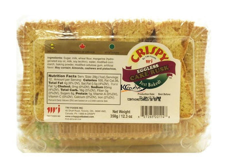 CRISPY Eggless Cake Rusk 350g