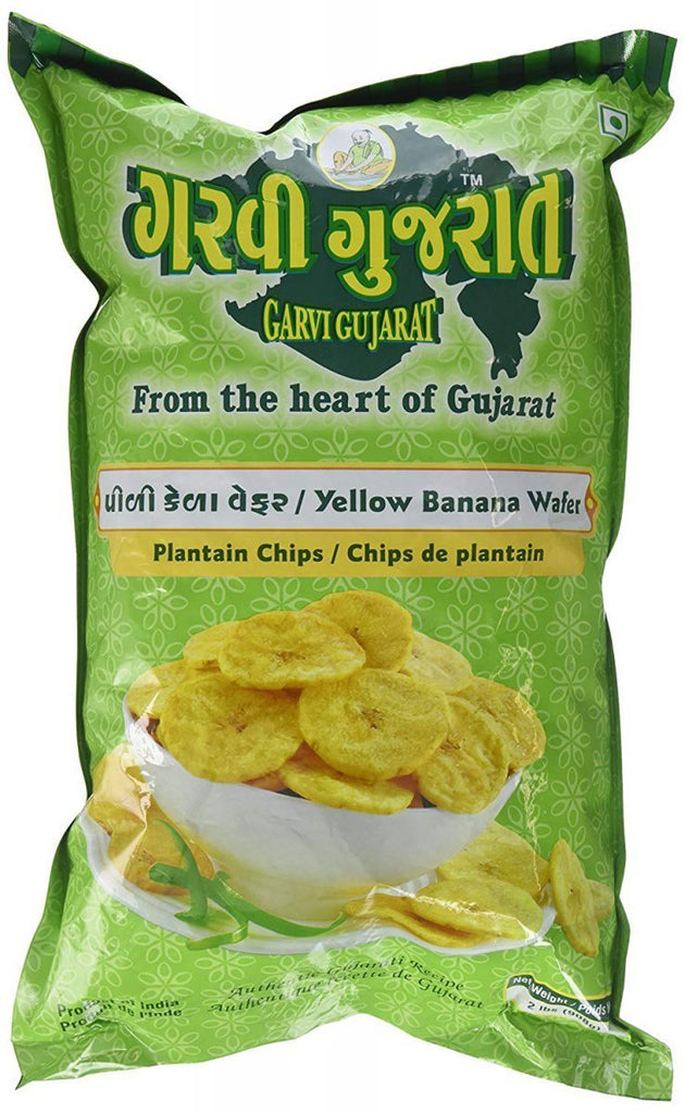 Garvi Gujarathi Banana Chips Yellow 908Gm