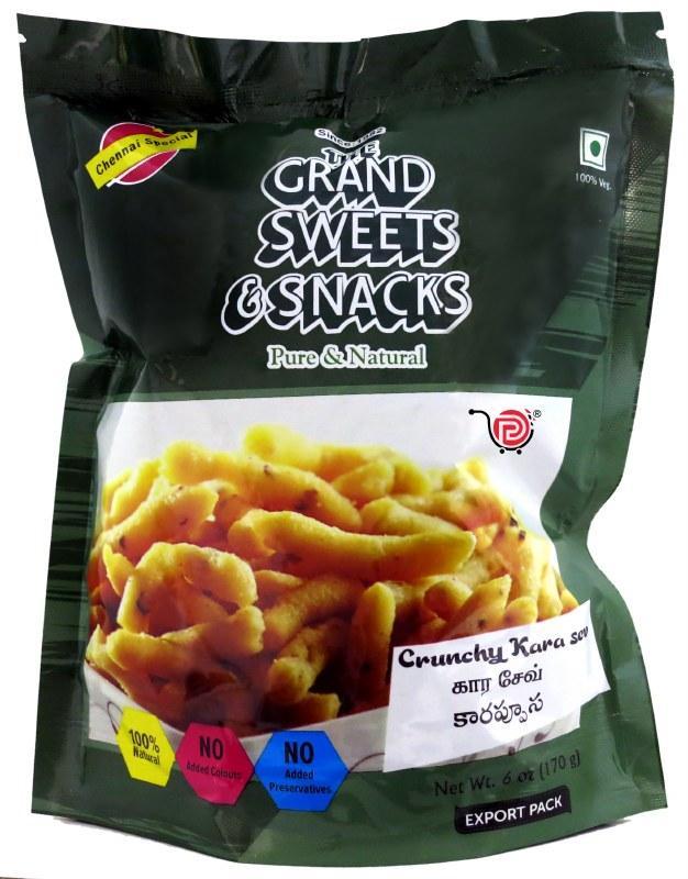 Grand Sweets Crunchy Kara Sev 170 gm