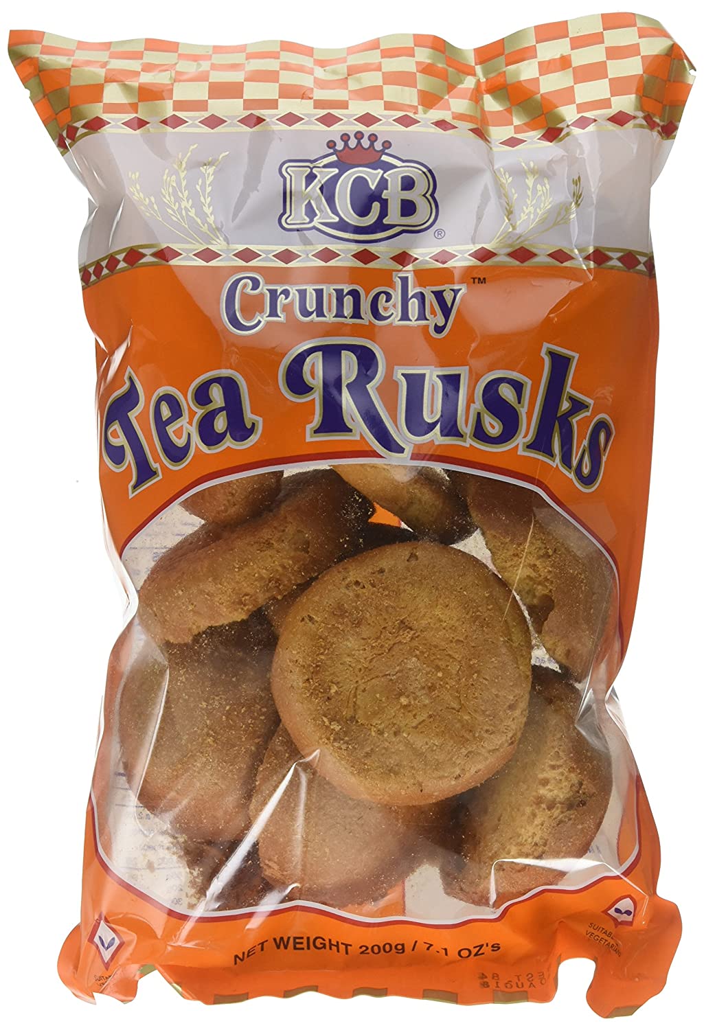KCB Crunchy Tea Rusk 200g