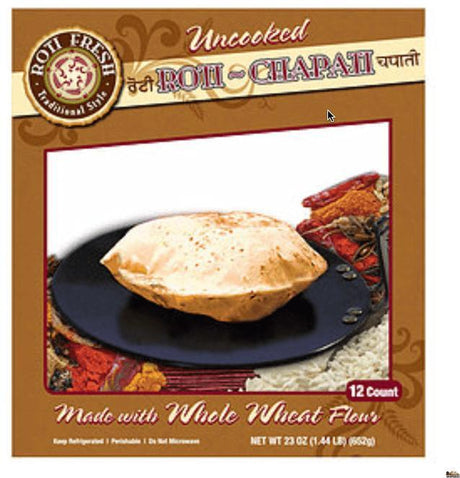 Roti Fresh(CHapathi) 23 0z /12 ct/ 652 gm