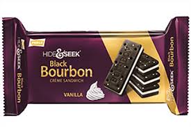 Parle Black Bourbon Vanila 100g