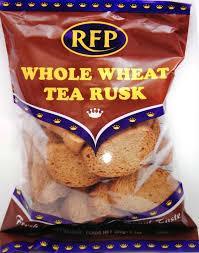 RFP Whole Wheat Tea Rusk 200 gm
