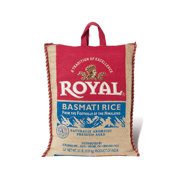 Royal Basmati rice 20Lb