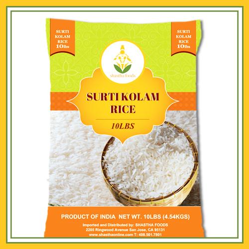 Shastha Surti Kolam Rice 10lb