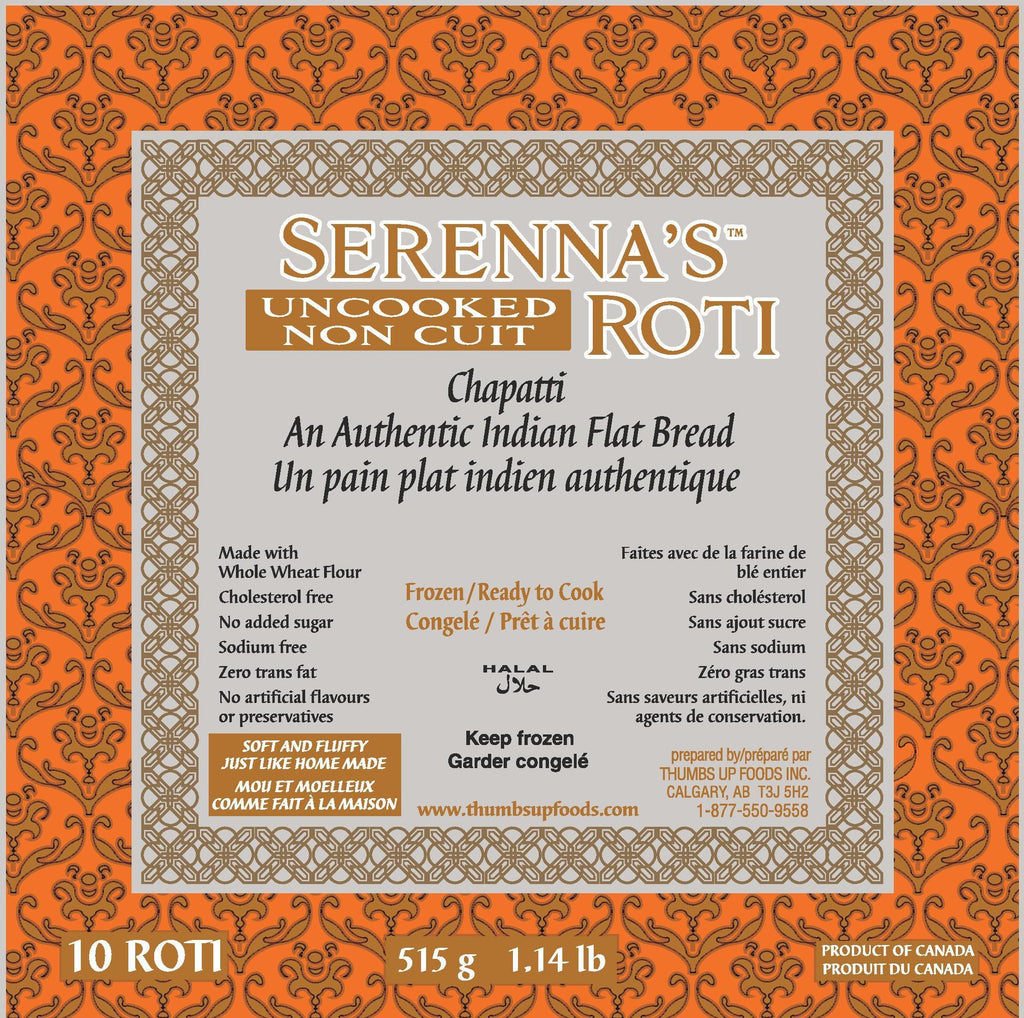 Serenna Roti (Uncooked) 515 gm