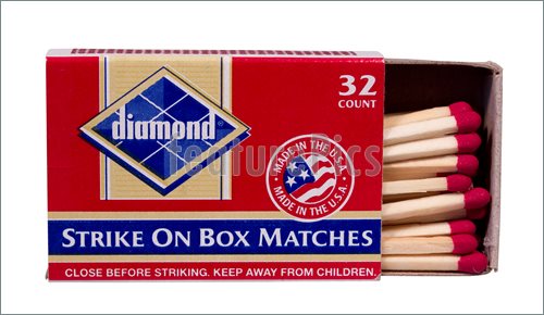 Diamond Match Box 32 Sticks