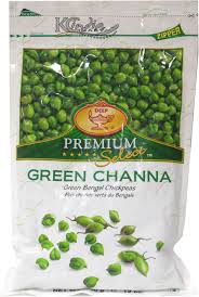 Deep IQF Green Chana 12oz.