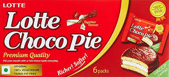 Lotte Choco Pie 168g / 6 pc