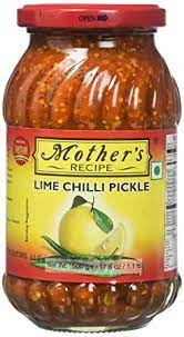 Mothers Lime Chilli Pickle 500g