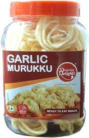 Daily Delight Garlic Murukku 175gm Jar