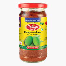 Telugu Mango Avakaya Pickle 300gm