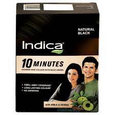 Indica 10 Minutes Hair Color Natural Black 40 GM