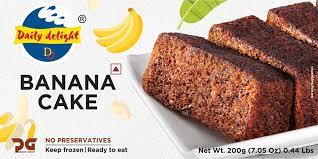 Daily Delight Banana Cake 200g