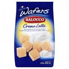 Balocco Milk Vanilla Wafer Cubes 250g