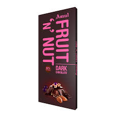 Amul  Fruit & Nut Dark Chocolate 150g