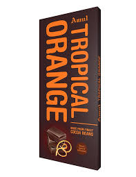 Amul Tropical Orange Chocolate 150g