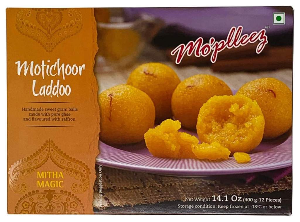 Mopleez Motichoor Ladoo 12pc / 400g