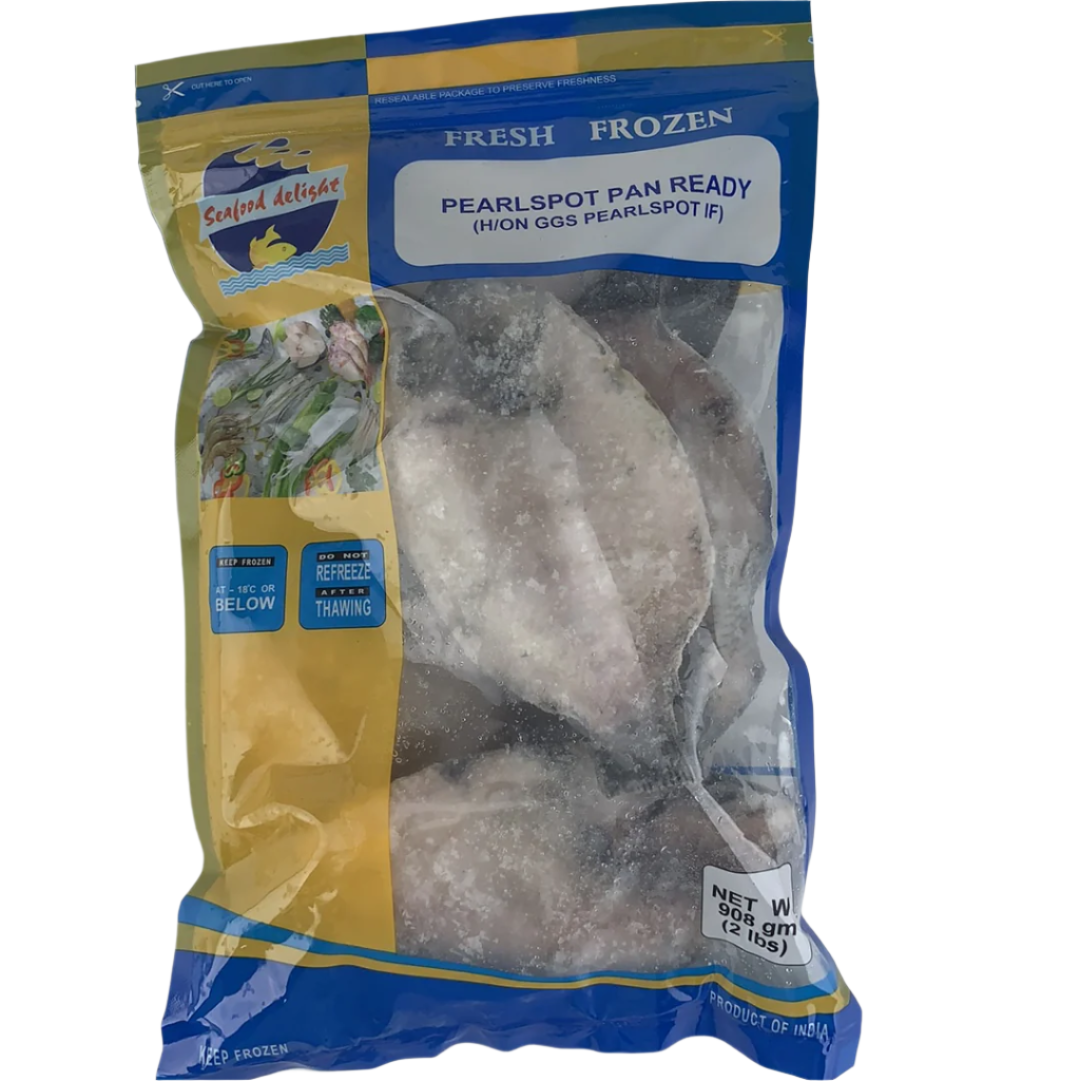 Daily Delight Cleaned Pearl Spot / Karimeen Fish 2lb