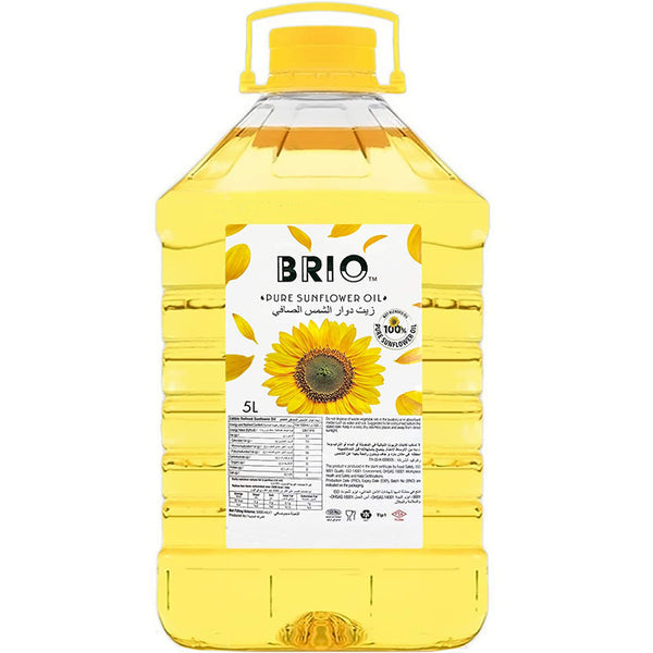 Brio Sunflower Oil 5Ltr
