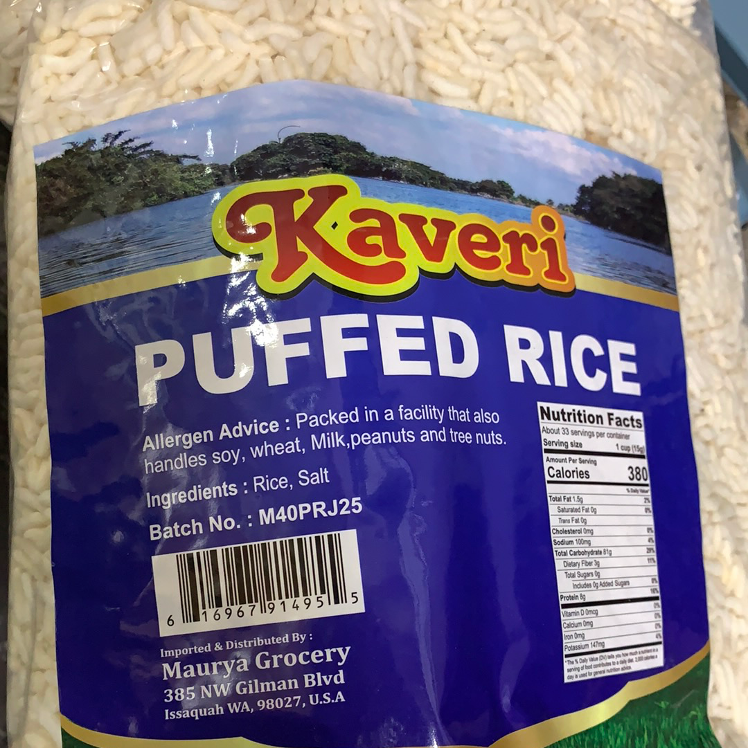 Kaveri  Murmura / Puffed Rice 500g (1.1 lb)