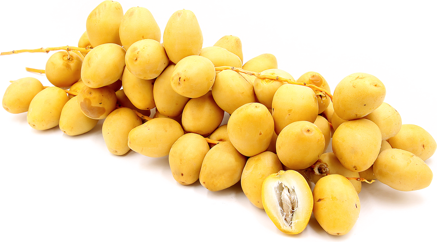 Raw Yellow Dates Fruit - 1 lb