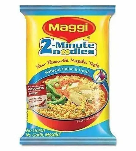 Maggi Masala Noodles No Onion No Garlic 70g