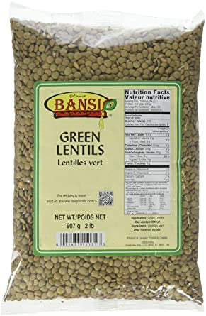 Bansi Green Lentils 2lb
