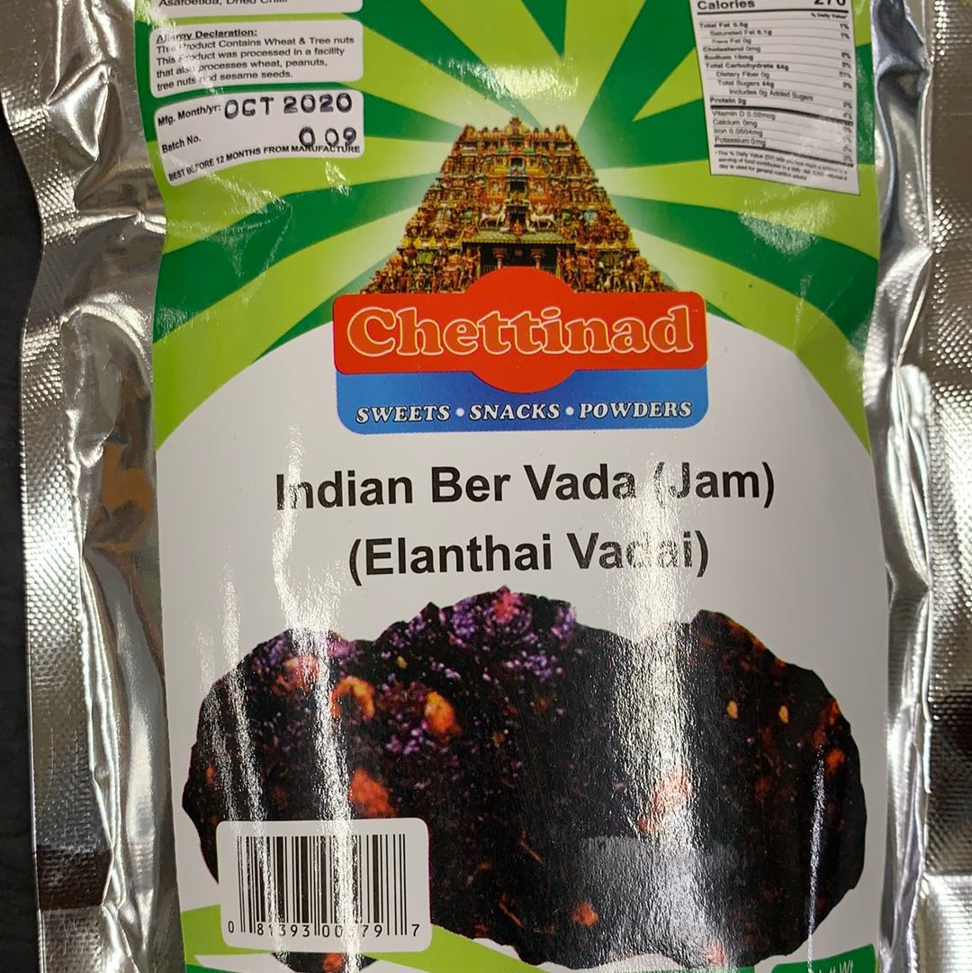 Chettinad Indian Ber Vada ( Jam ) 200g