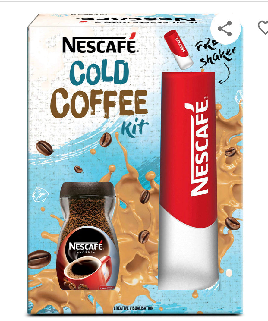 Nescafe Classic 50gm With Cold Coffee Kit
