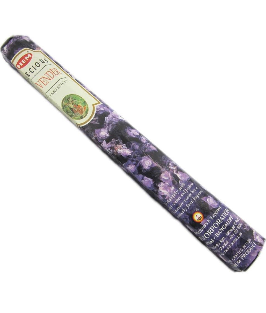 HEM Lavender Incense Sticks / Agarbathi - 20 Pc