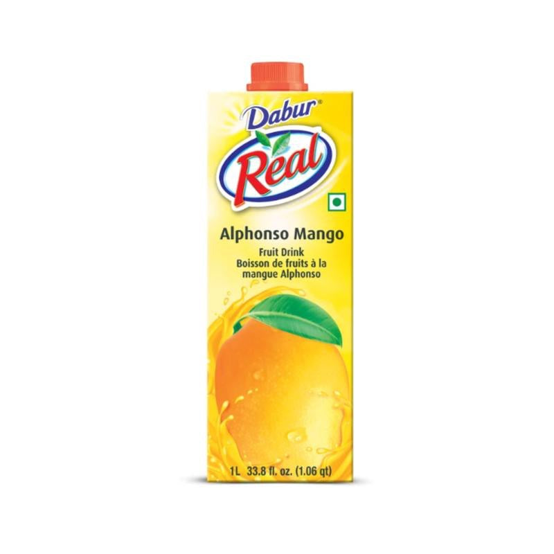 Dabur Real Alphonso Mango Fruit Juice 1L