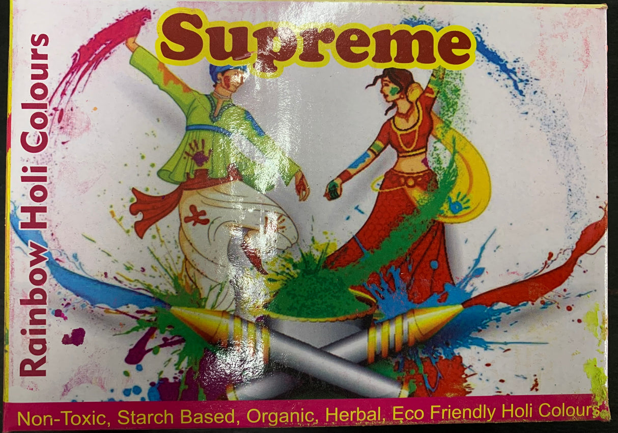 Supreme Rainbow Holi Color / Gulal 100g * 5 packets