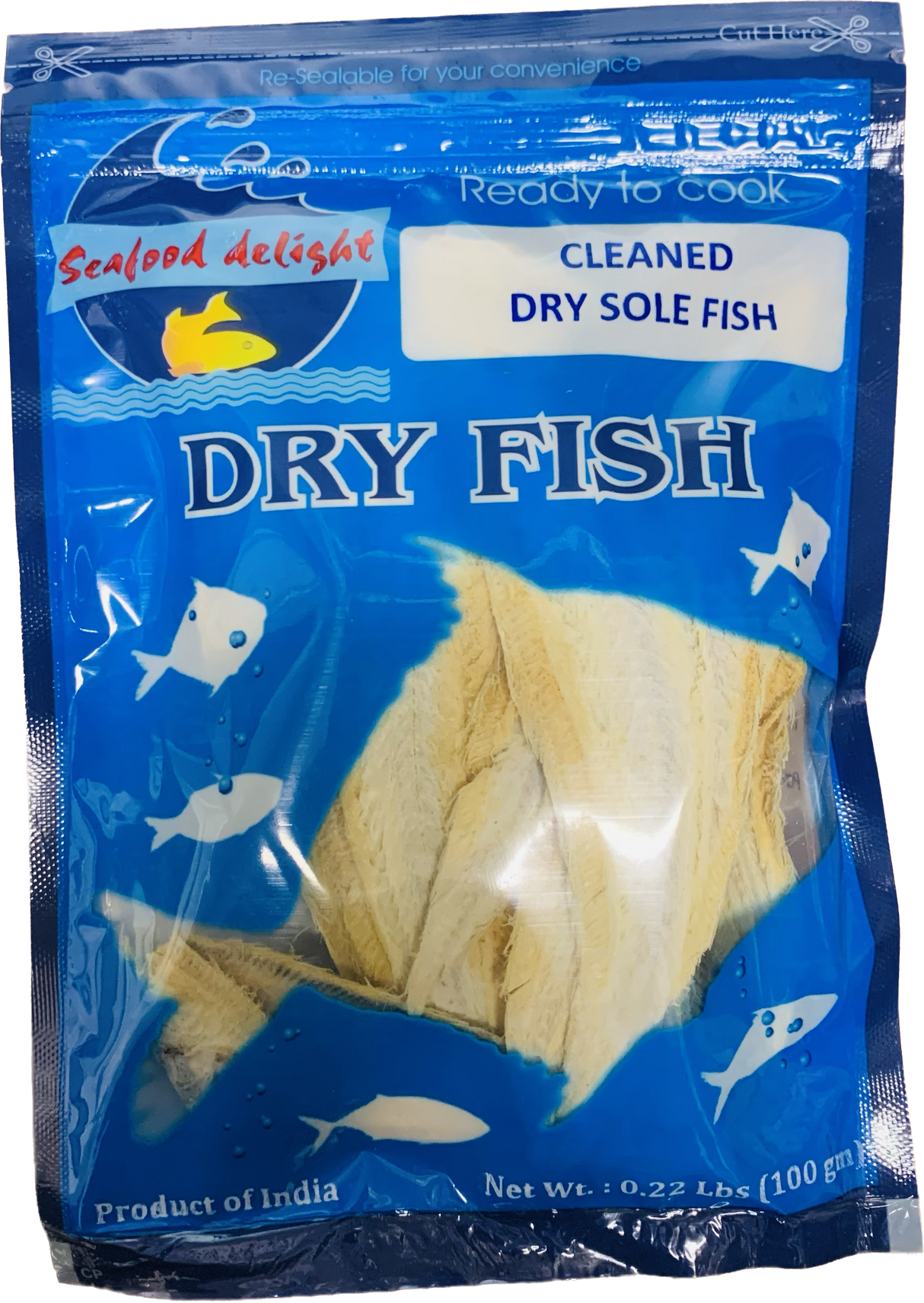 Daily Delight Dry Fish - Sole ( Nangi Fish ) 100gm